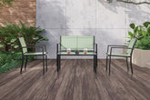 Ibiza 4 Pc. Sling Set K/D Model La-A017Gr-4Pk-Bench By Furniture Of America